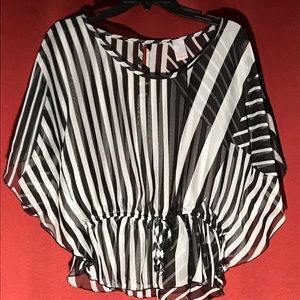 Black and White Dress Shirt.